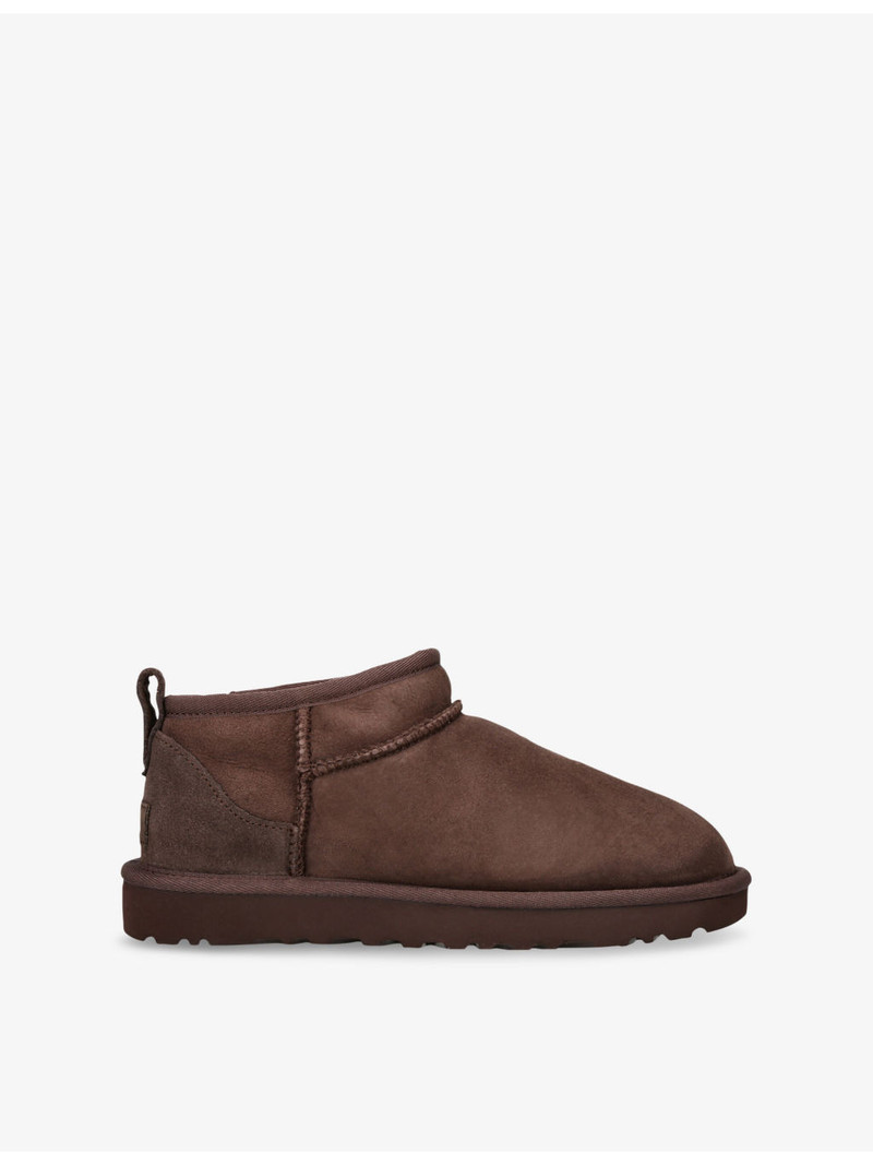 Classic Ultra Mini Suede Ankle Boots 1