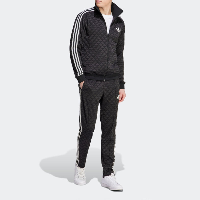 adidas originals Adicolor 70s Monogram Track Top 'Black' IP6982 - 4