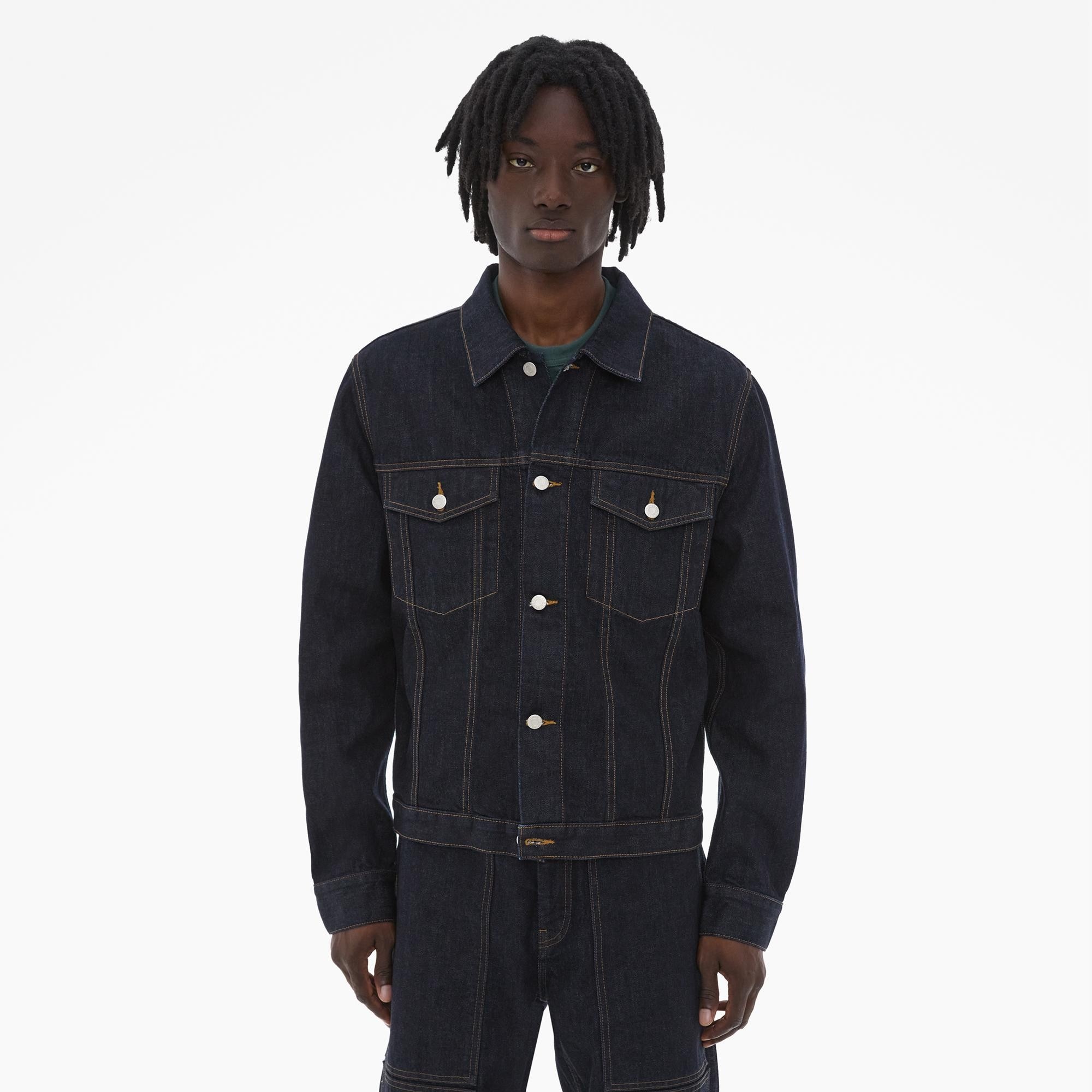 DENIM TRUCKER JACKET - 3