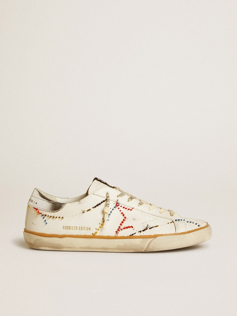 Men’s Super-Star LTD with perforated star and metallic leather heel tab 1