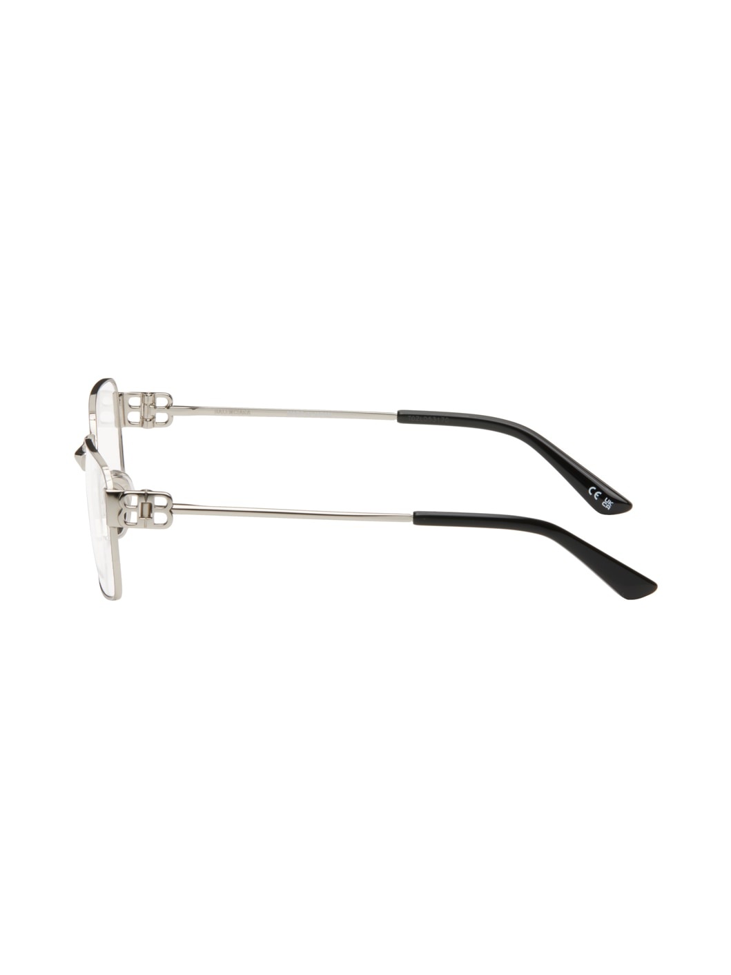 Silver Rectangular Glasses - 3