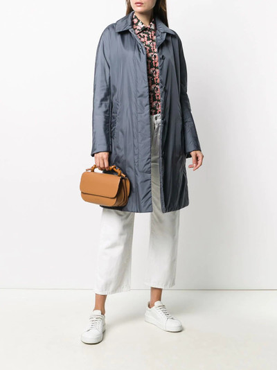 Aspesi metallic duffle coat outlook