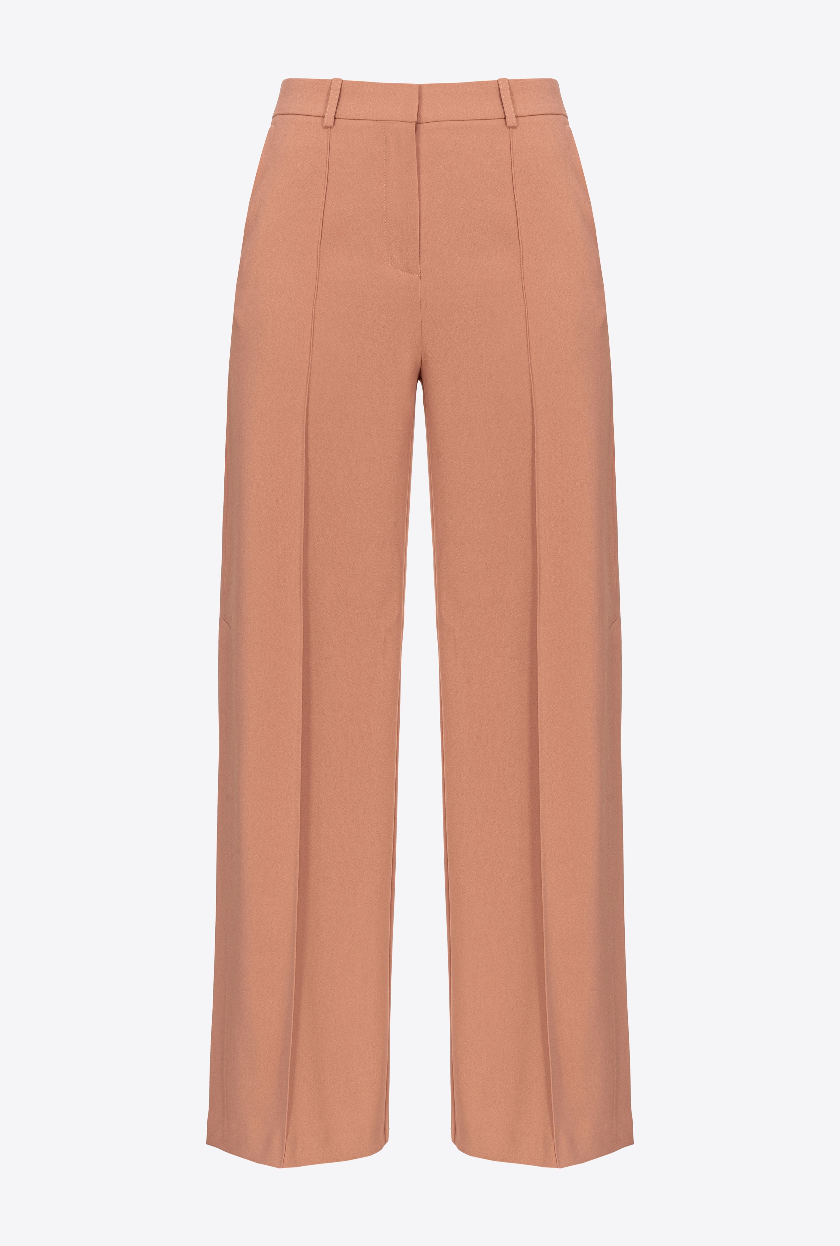 WIDE-LEG TROUSERS WITH SIDE SLIT - 1