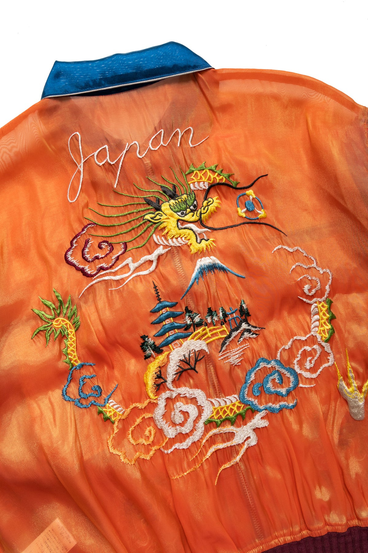 Sheer Pearl Mosquito Guard 2TONES Vietnam JKT - Orange x Blue - 13