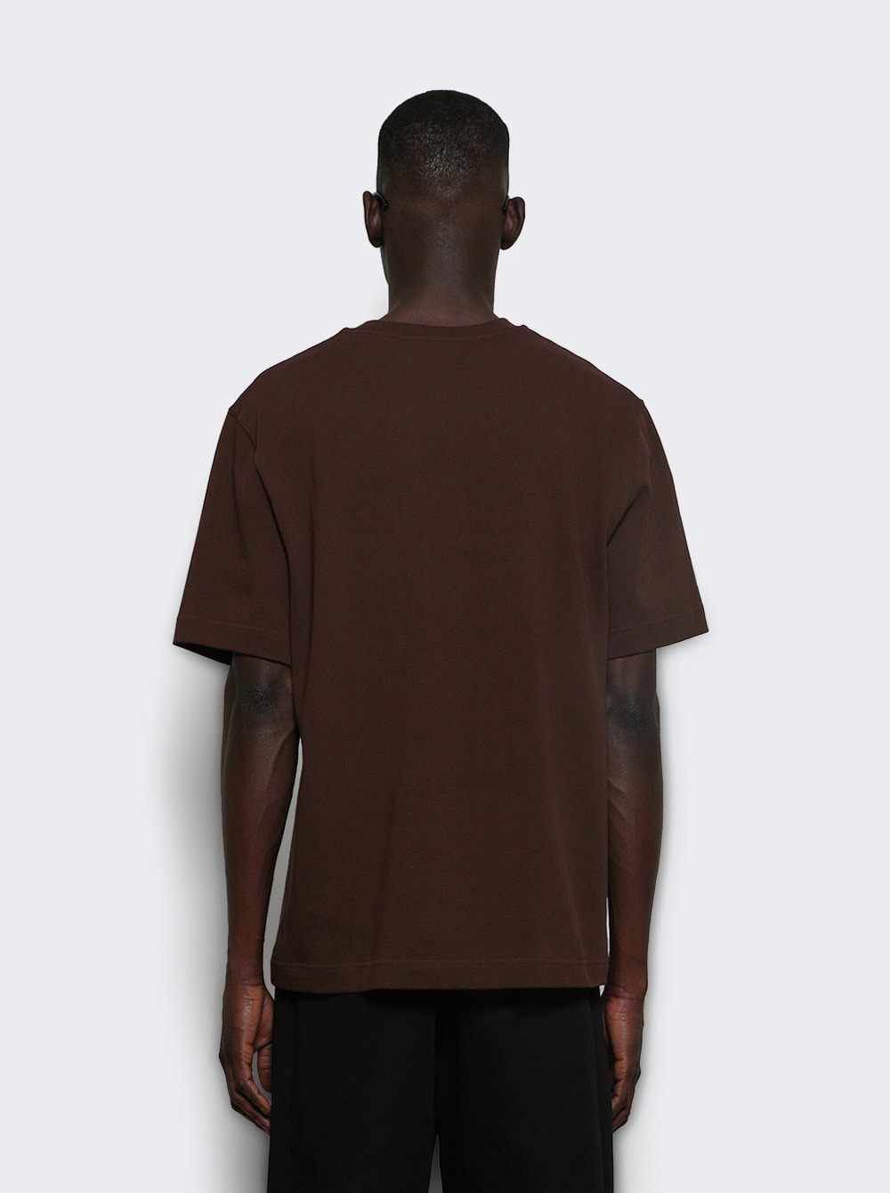 Le Tshirt Gros Grain Dark Brown - 4