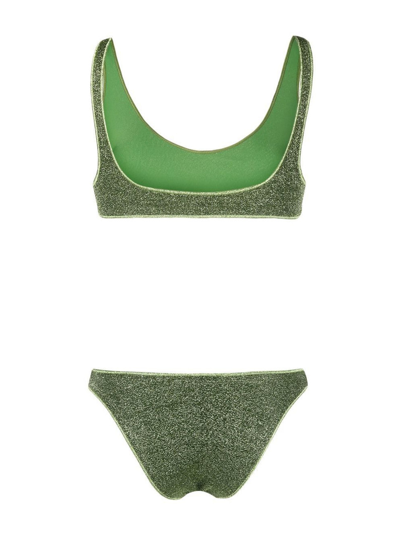 Oséree glittered scoop-neck bikini set outlook