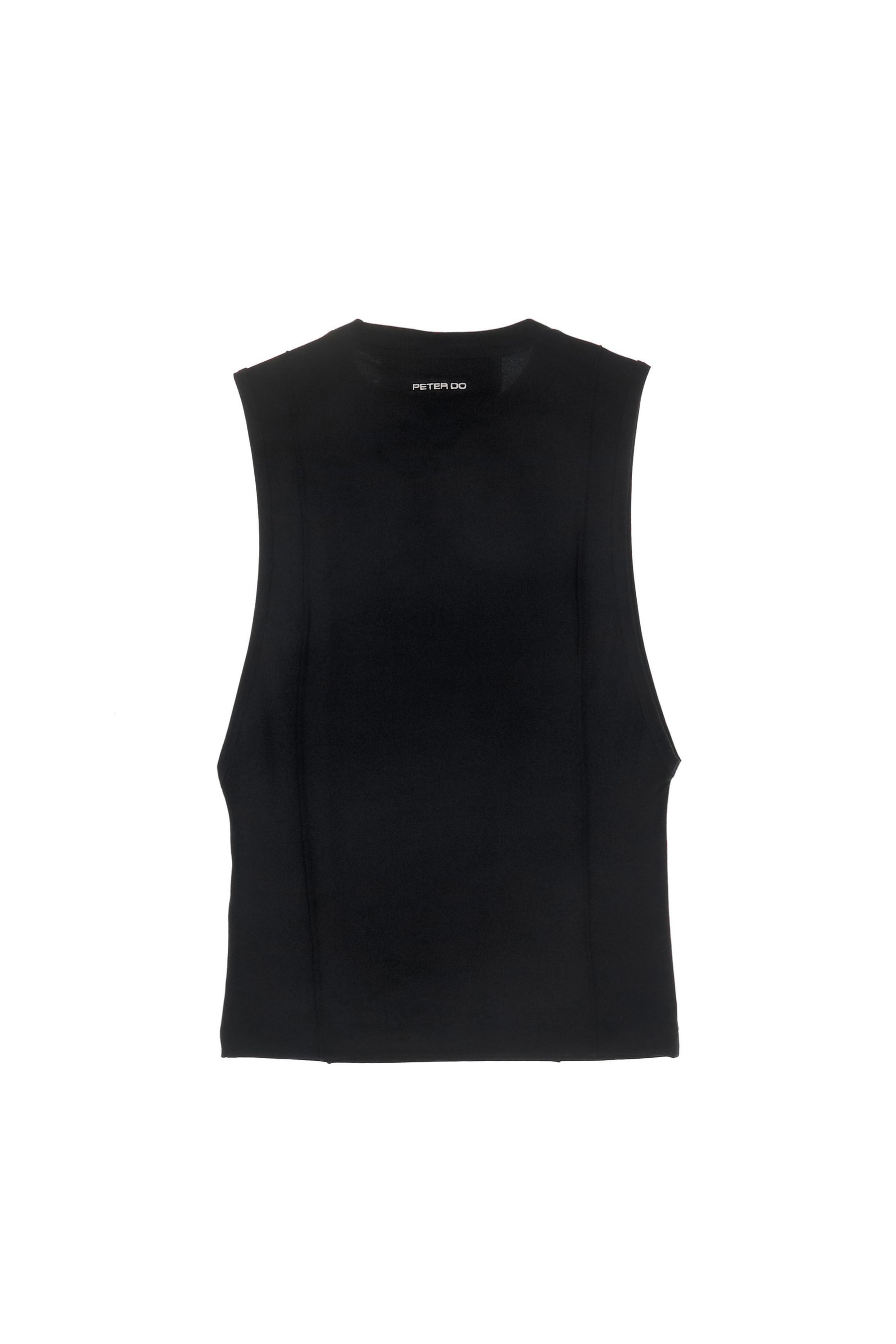 CREASED MUSCLE TEE / BLK - 2