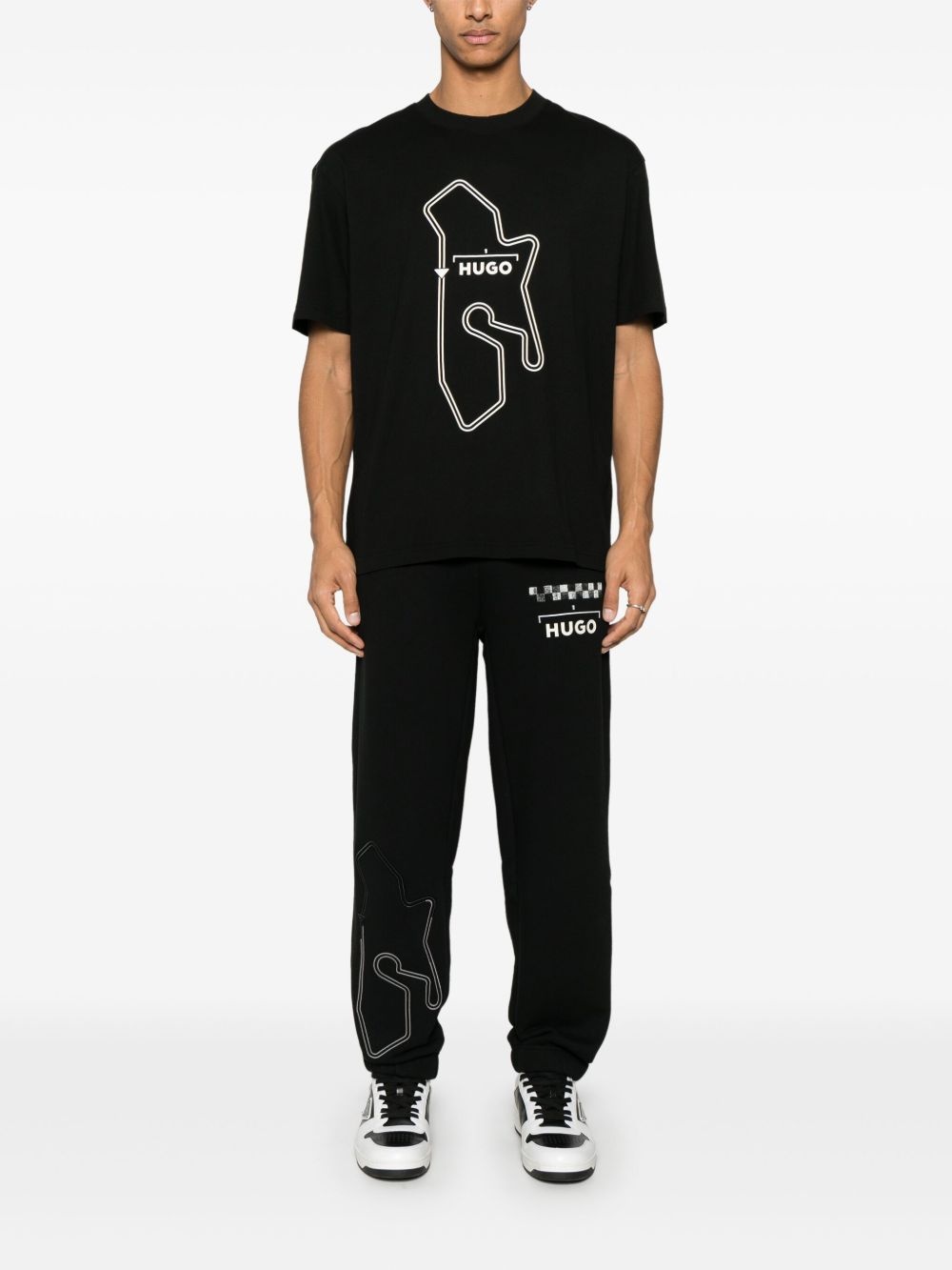 logo-print track pants - 2
