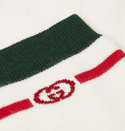 GUCCI Striped Cotton-Blend Socks outlook