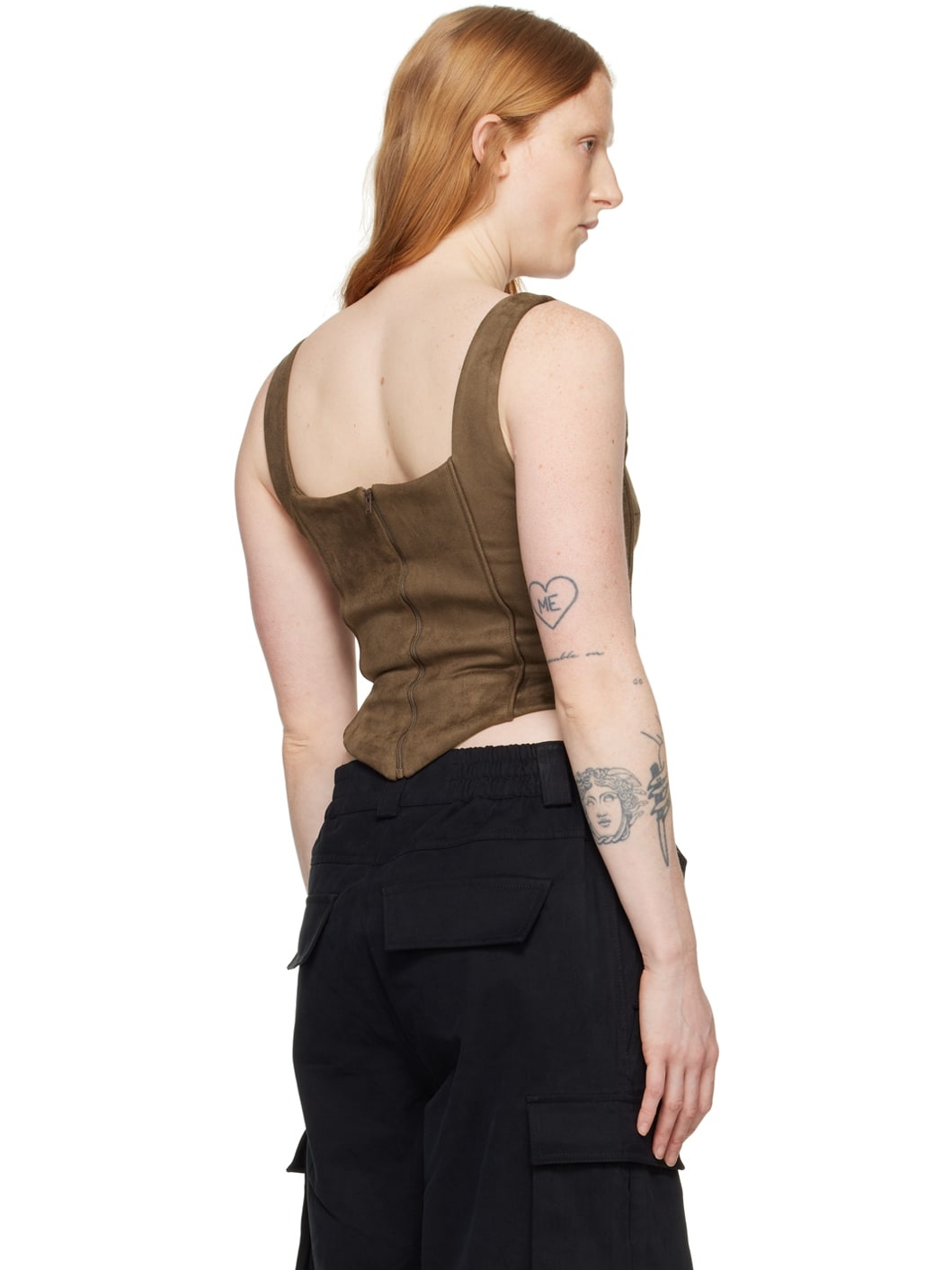 SSENSE Exclusive Brown Lara Tank Top - 3