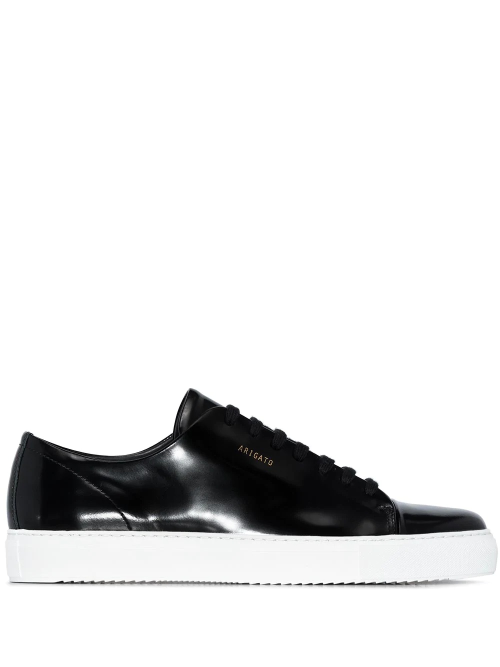 Cap Toe patent-leather sneakers - 1