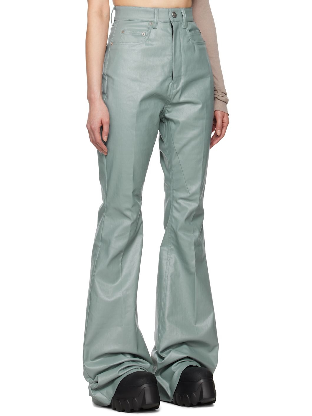 Blue Hollywood Bolan Bootcut Jeans - 2