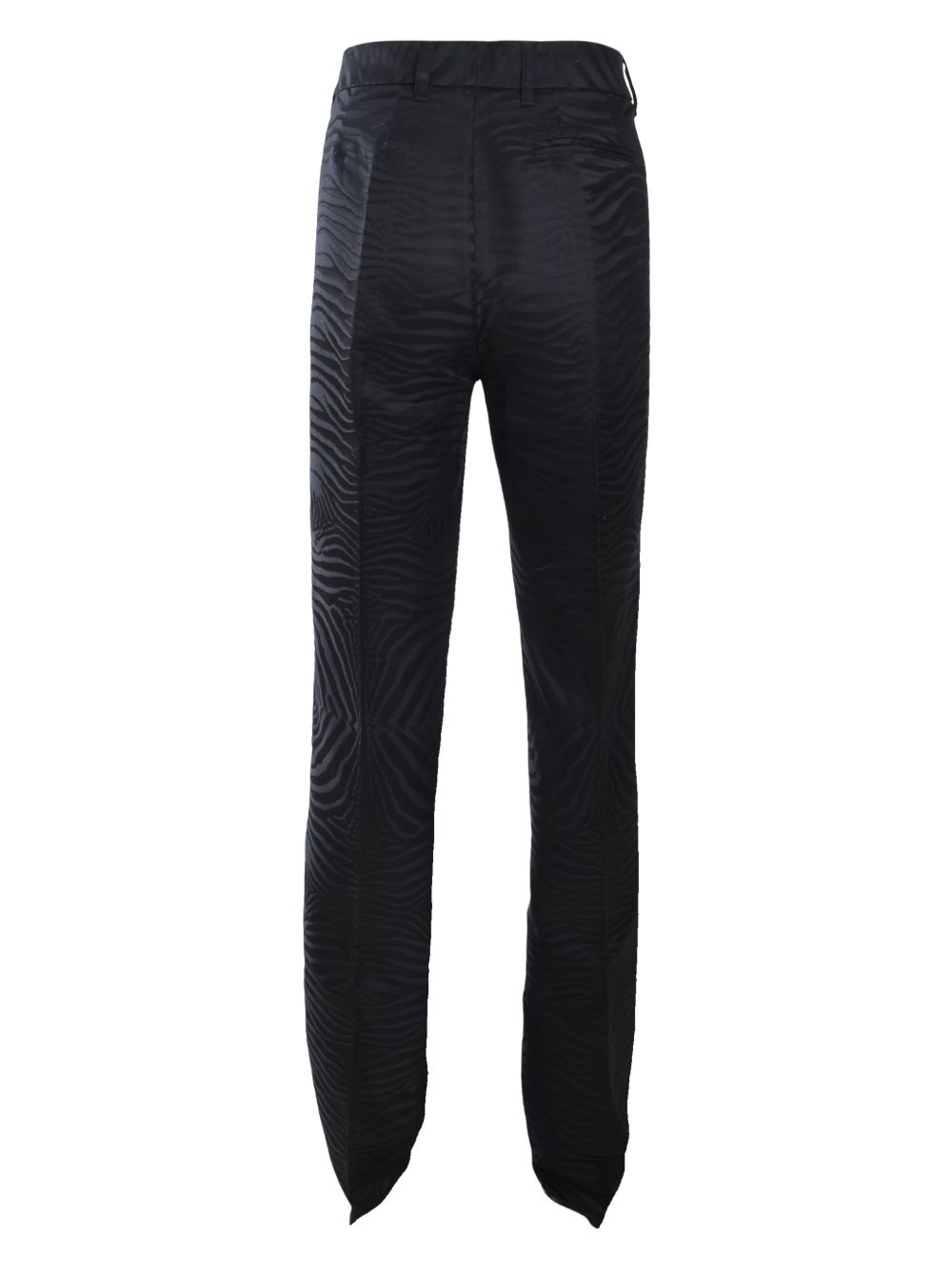 zebra-pattern trousers - 2