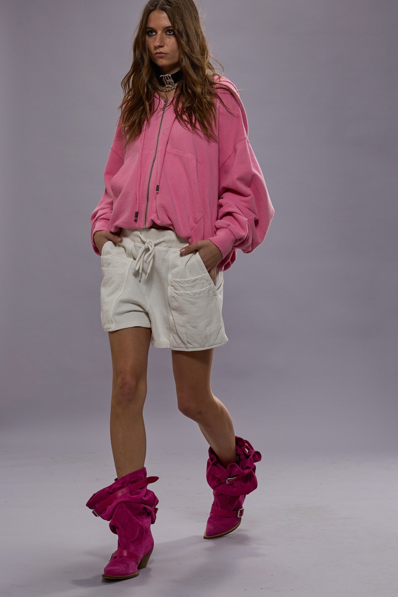 BALLOON ZIP-UP HOODIE - 2