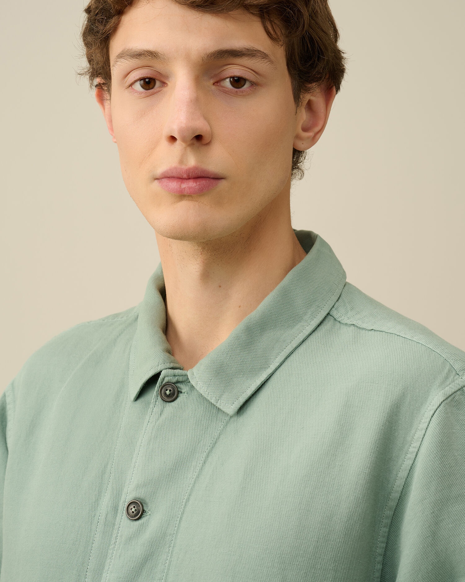 Broken Linen/Cotton Pocket Shirt - 5