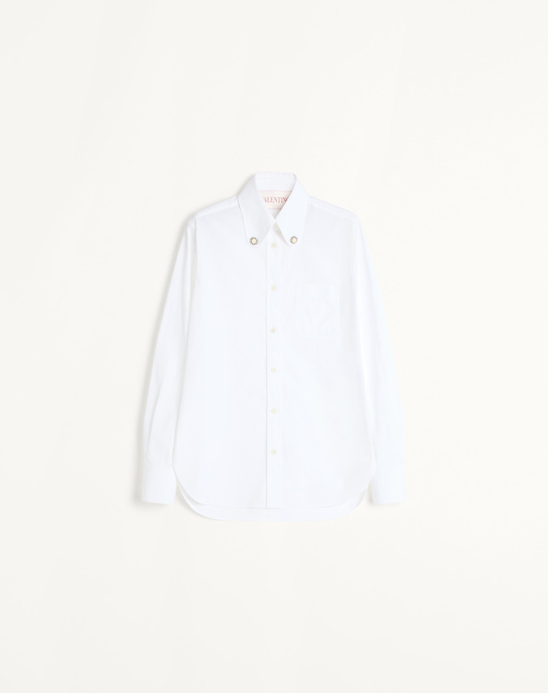 COTTON POPELINE SHIRT 1