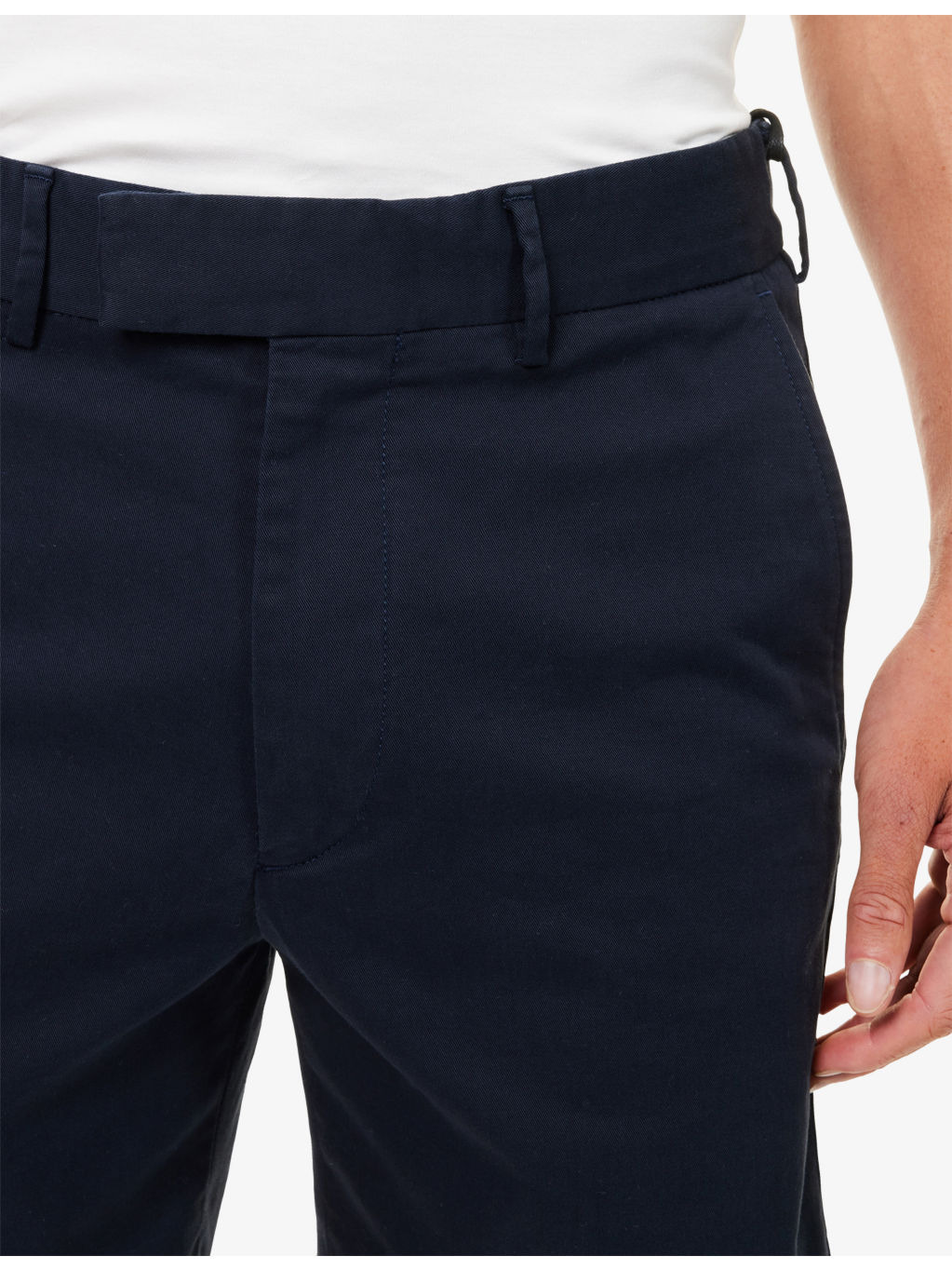 Twill Regular-Fit Stretch-Cotton Shorts - 5