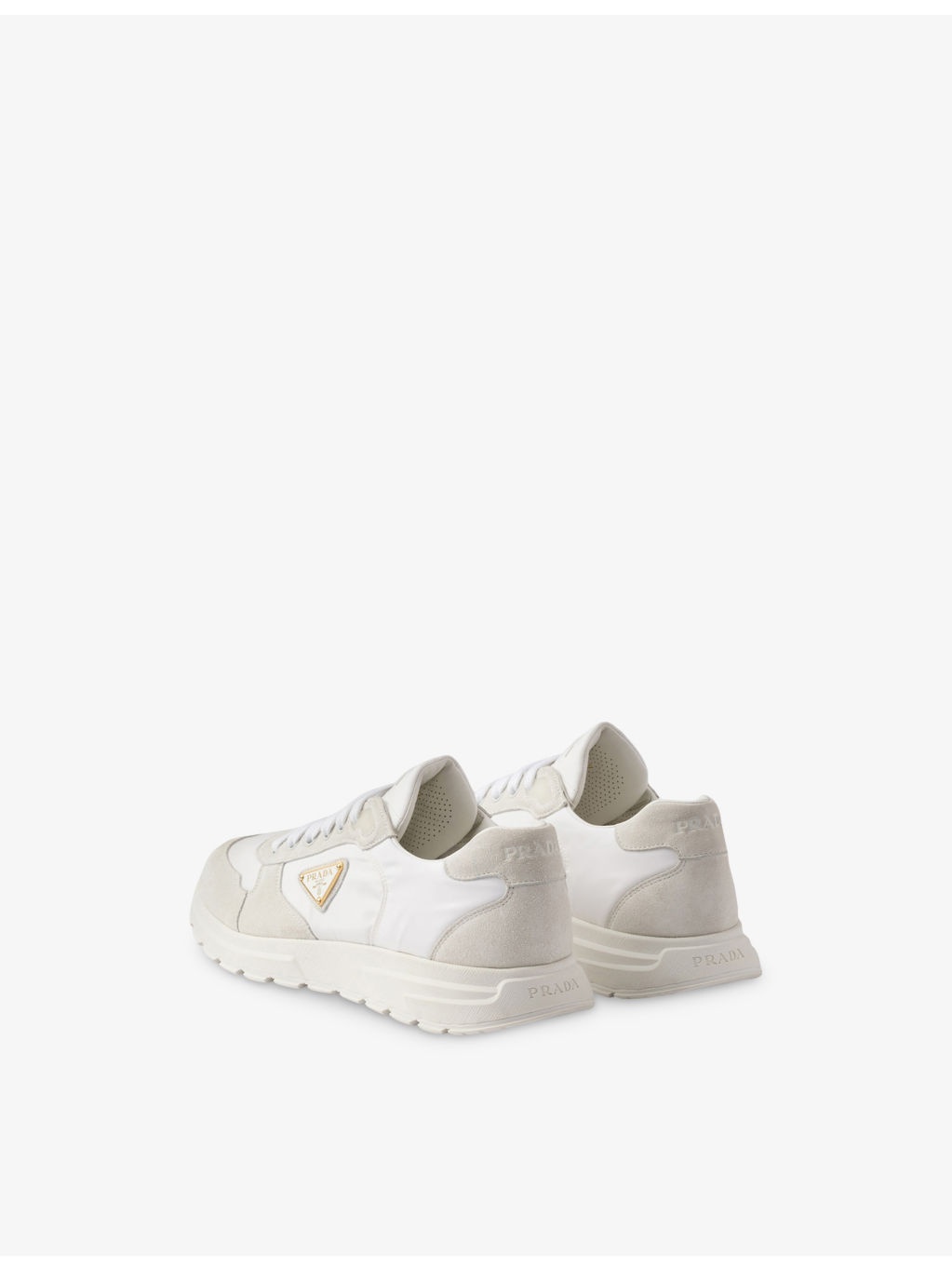 Prax 2.0 Re-Nylon and Suede Trainers - 4