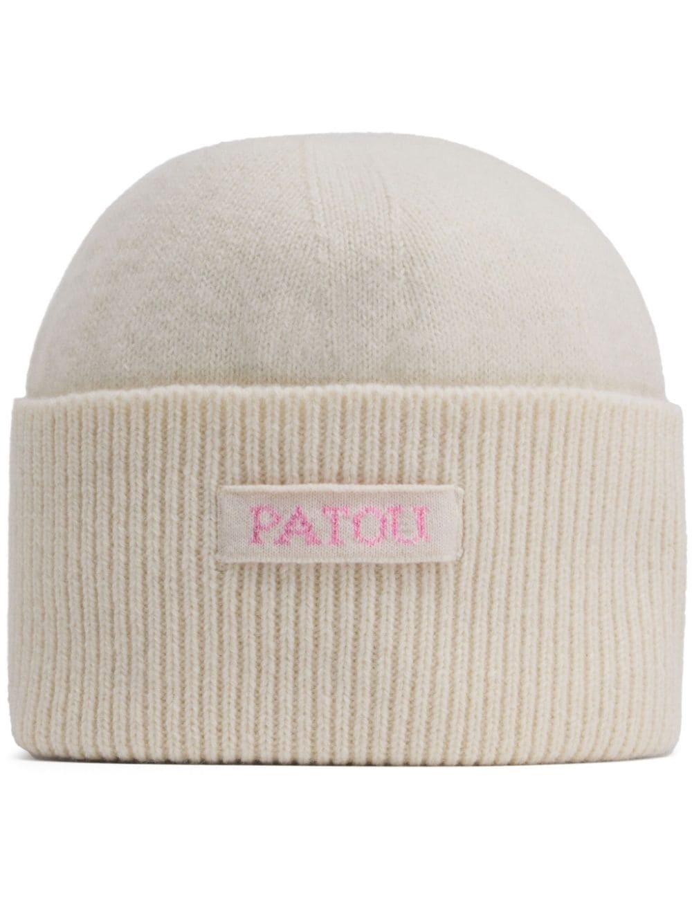 logo-patch beanie - 1