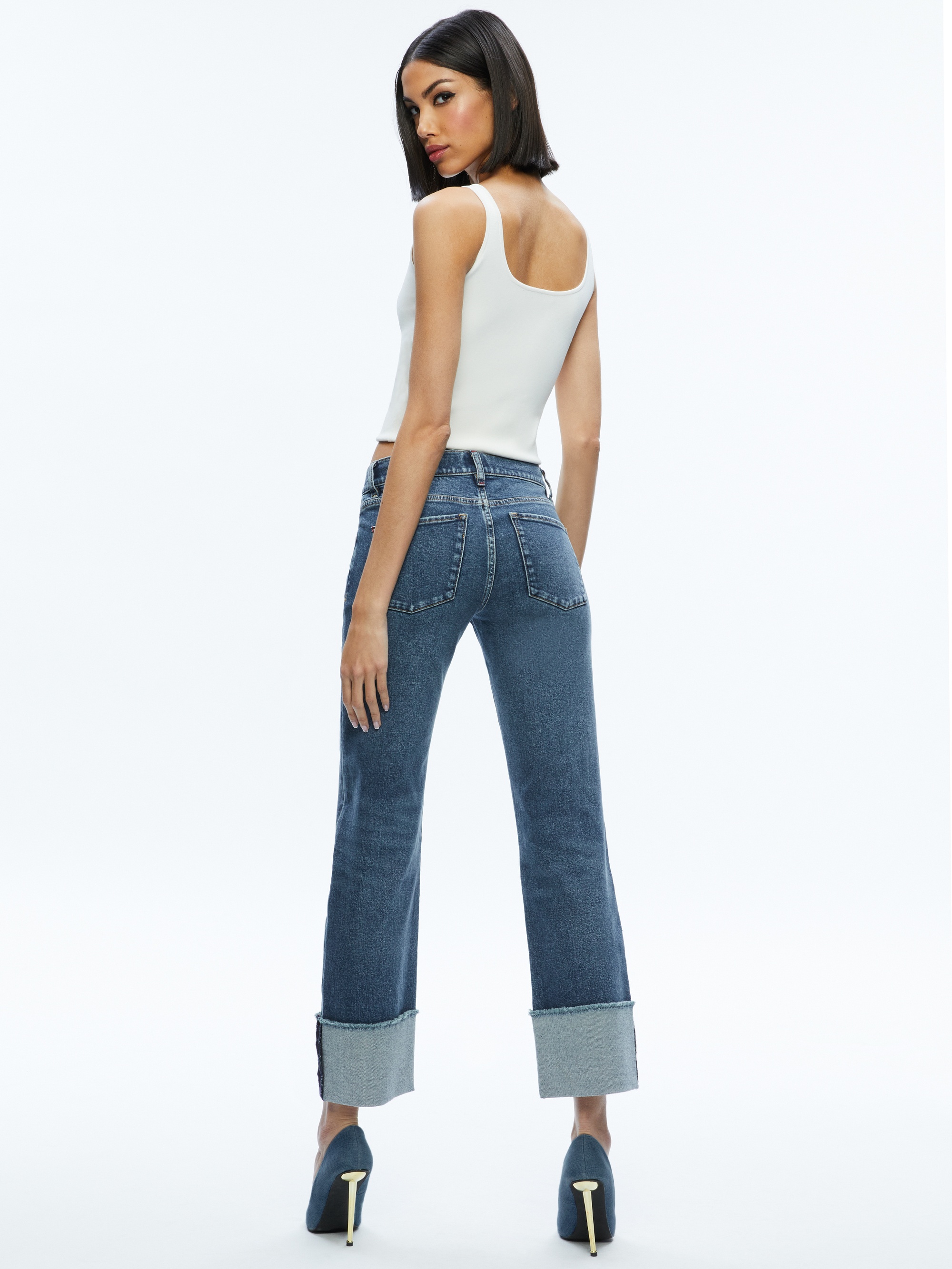 ABILENE LOW RISE CUFFED JEAN - 3