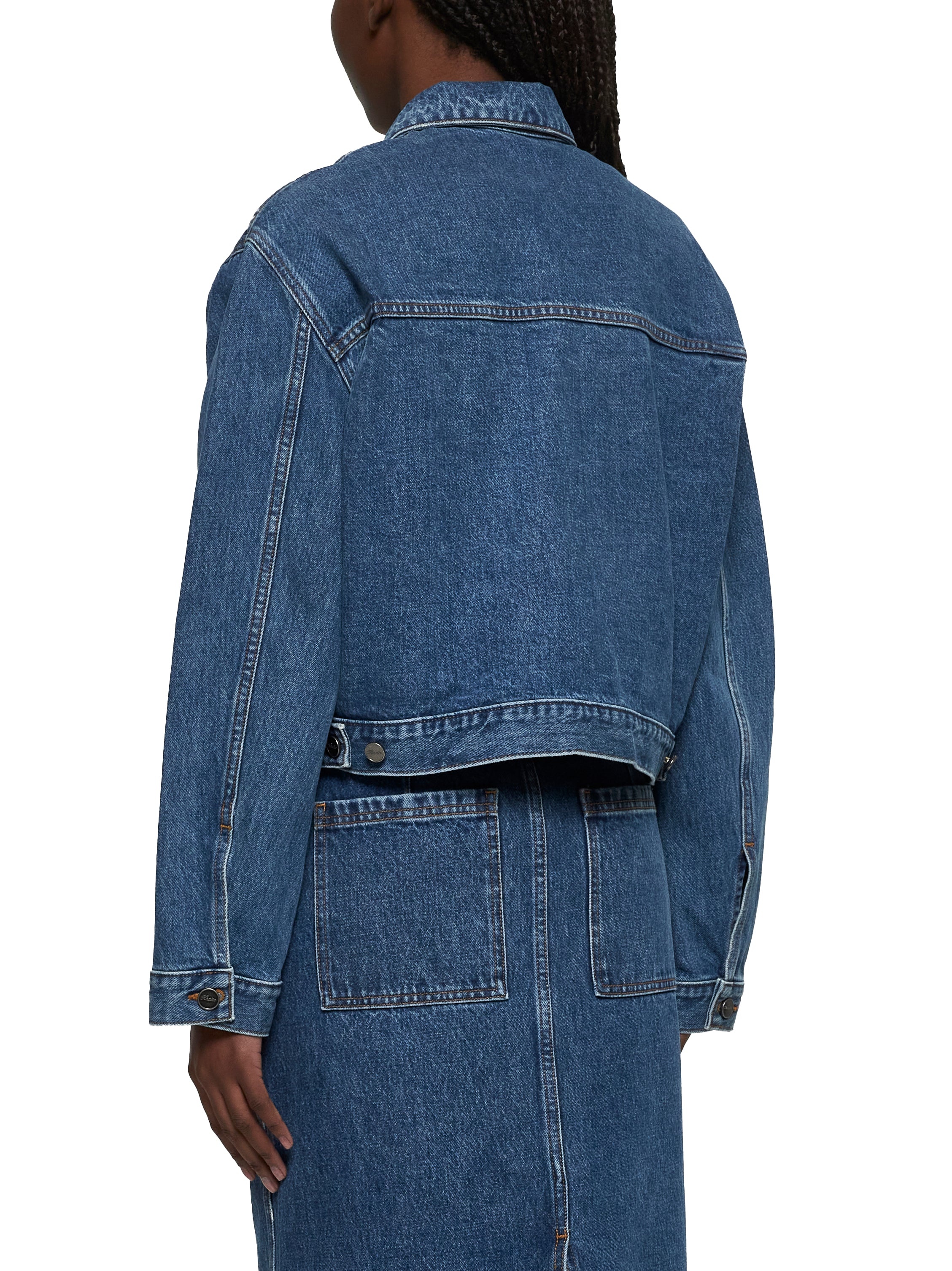 Blue denim Saunder jacket - 4