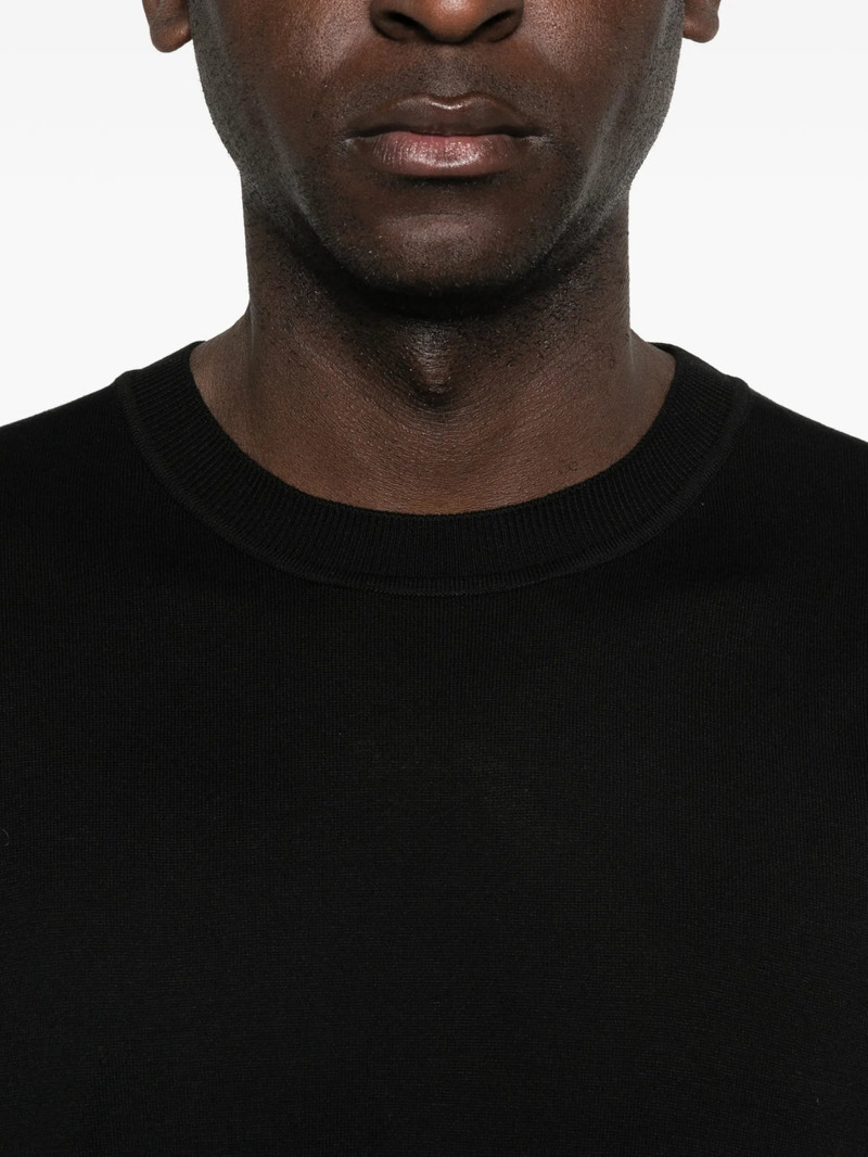 LARDINI Lardini Crew Neck Short-sleeve Knitwear outlook