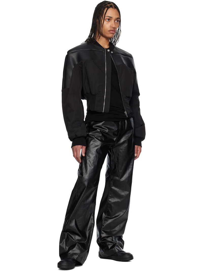 Rick Owens DRKSHDW Black Hollywood Hustler Low Sneaks Sneakers outlook