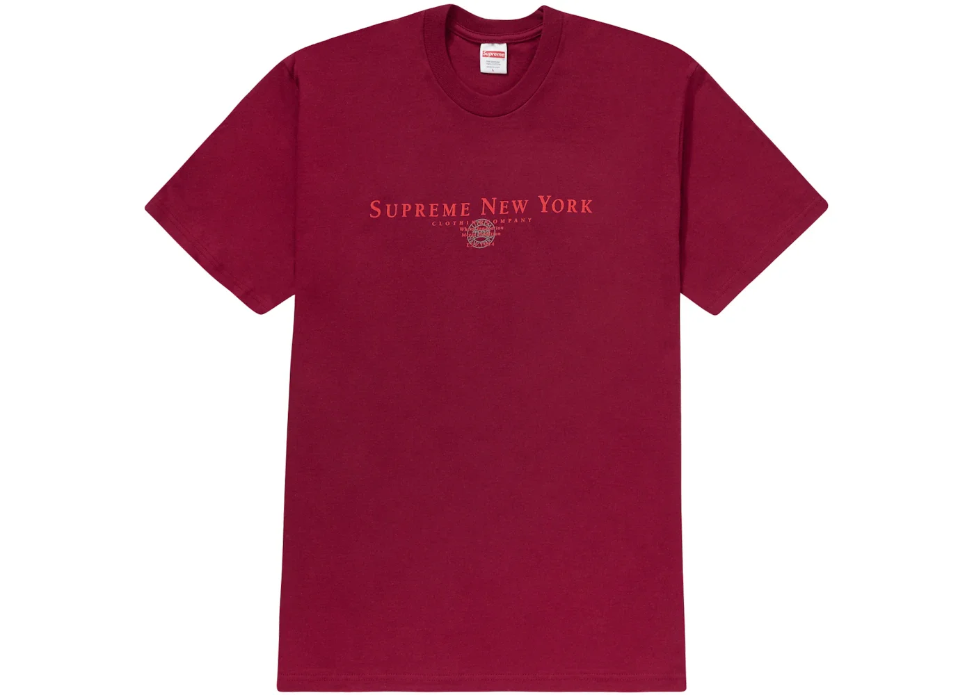 Supreme Tradition Tee Cardinal - 1