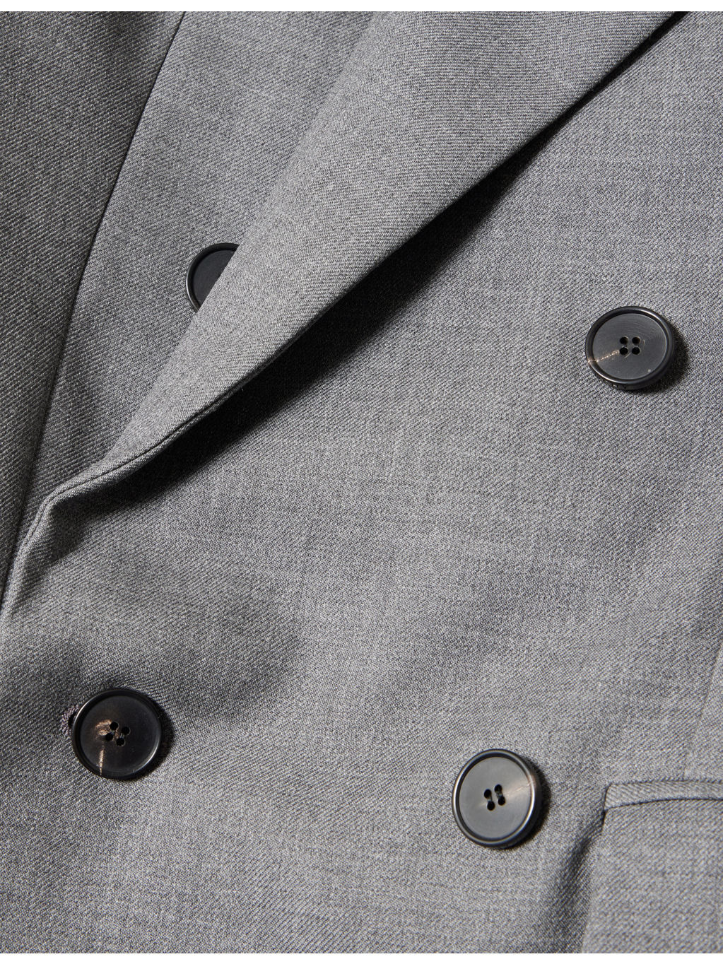 Double-Breasted Peak-Lapel Wool Blazer - 2