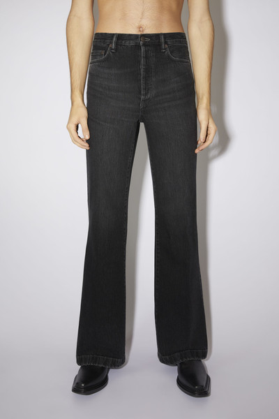 Acne Studios Bootcut fit jeans - Black outlook