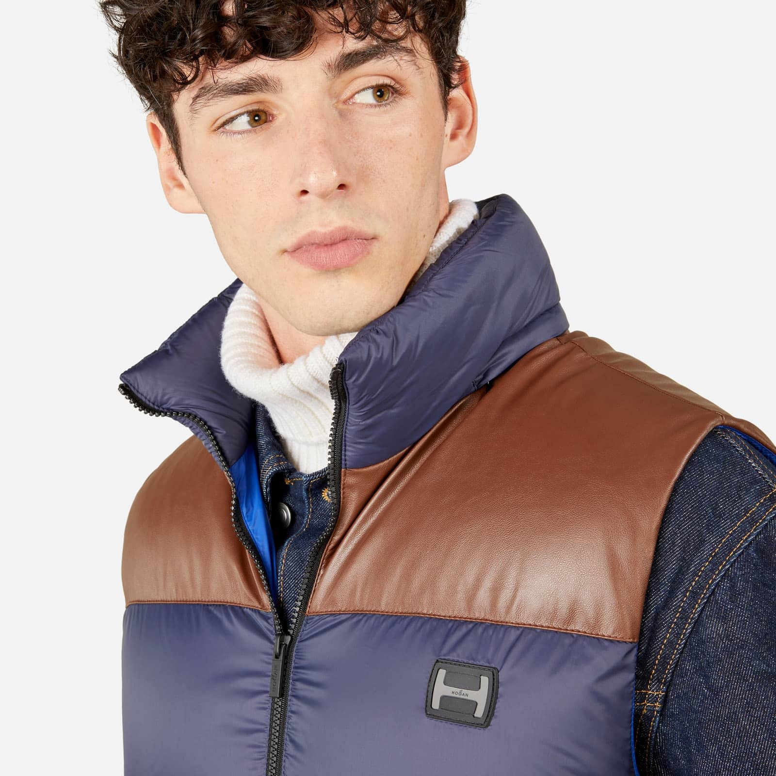 Down Gilet Blue - 6