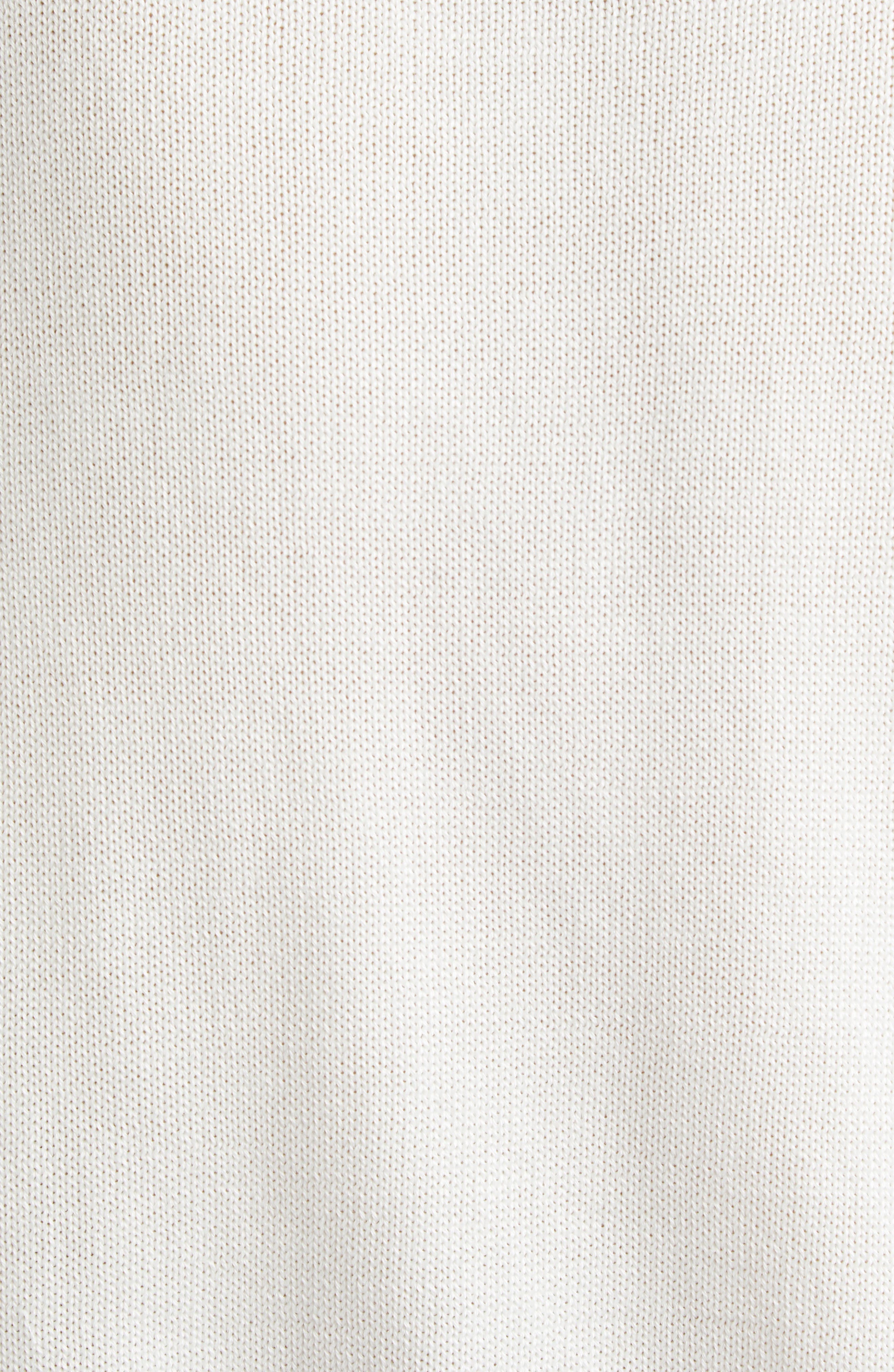 Marni Embroidered Logo Polo in Natural White at Nordstrom - 7