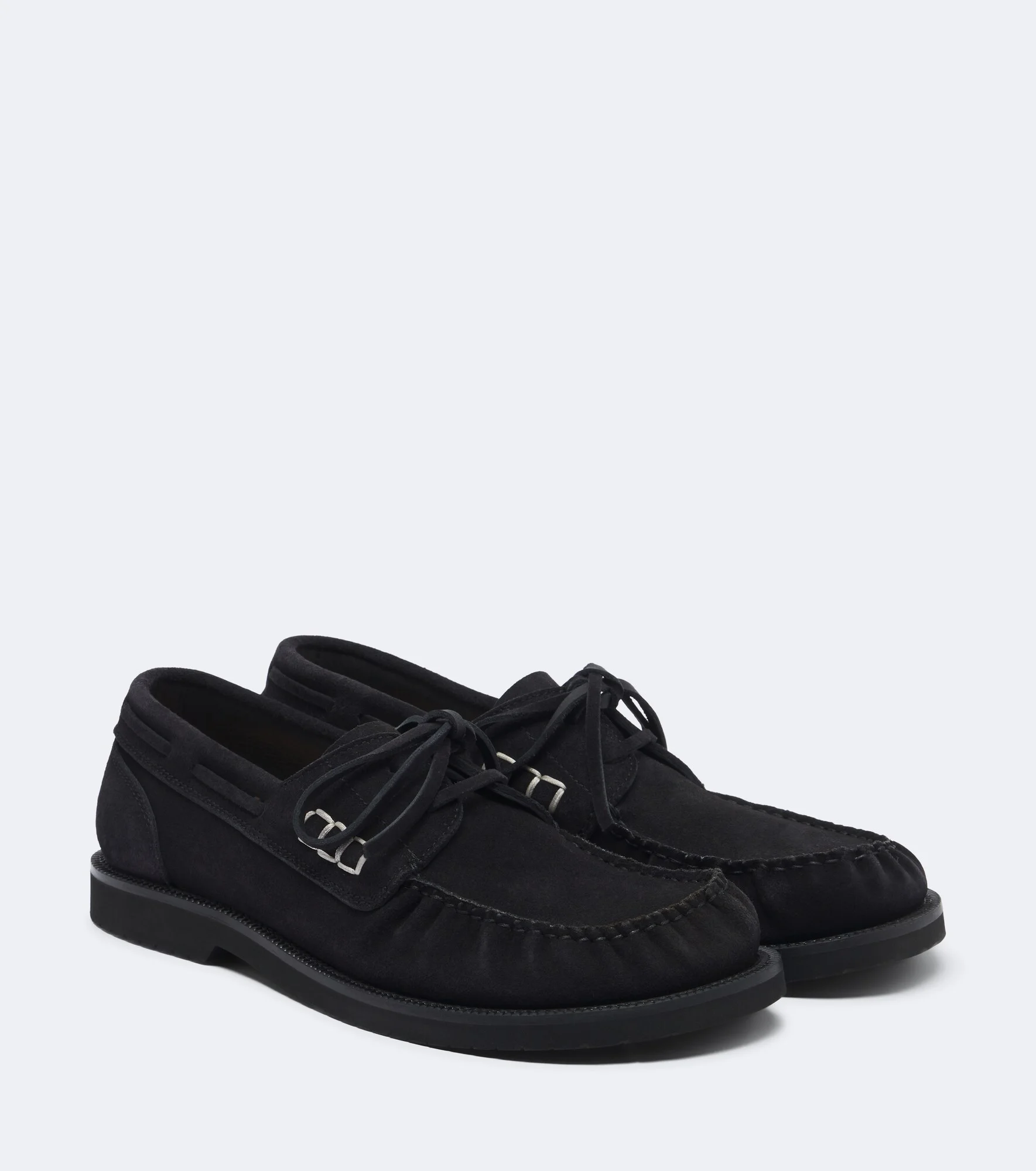 Suede boat shoes - 1
