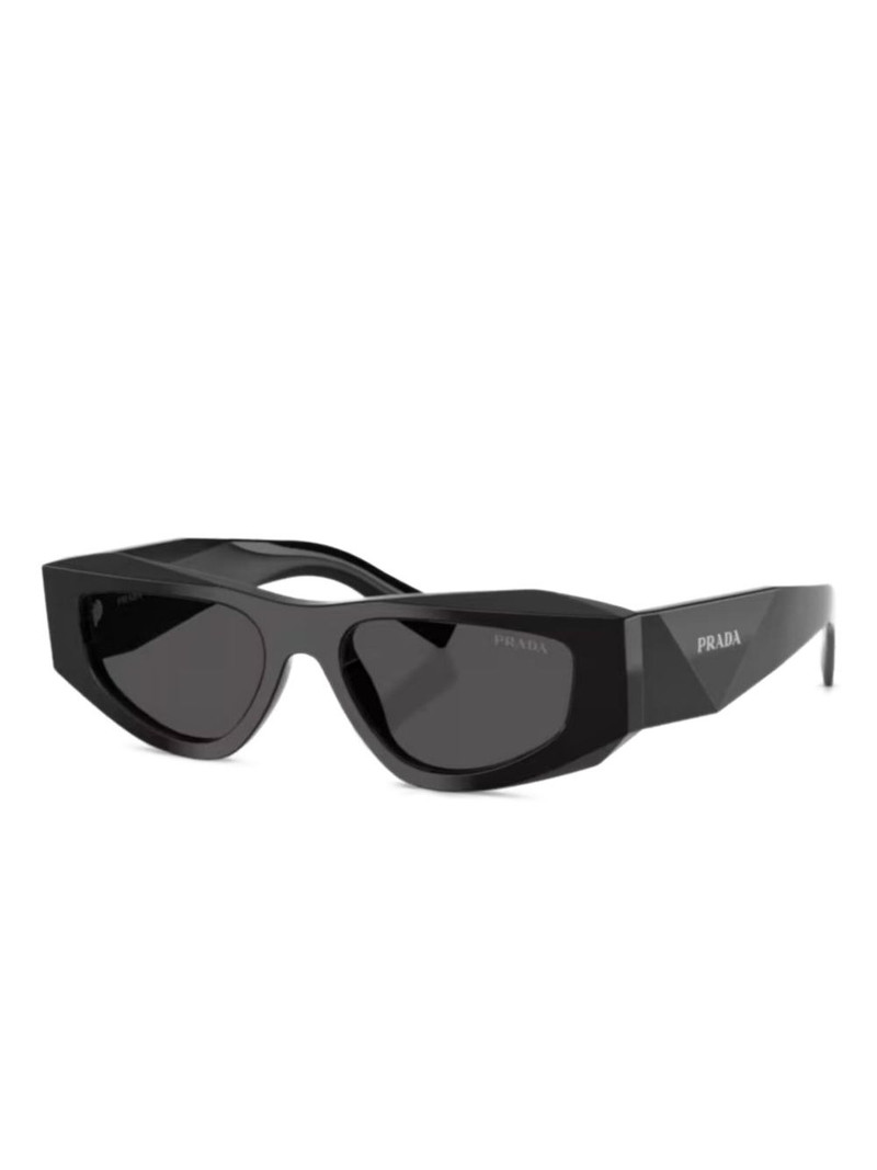 geometric-frame sunglasses 1