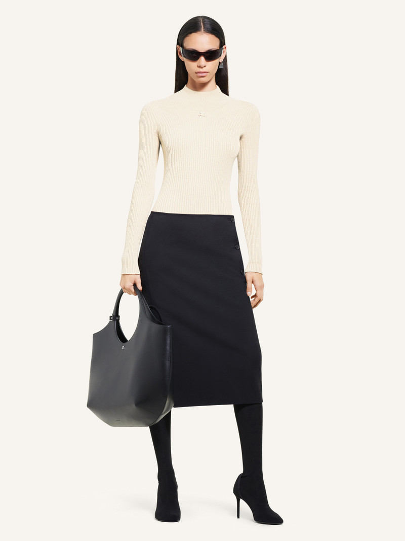 courrèges LONG SLEEVED SOLAR SWEATER outlook