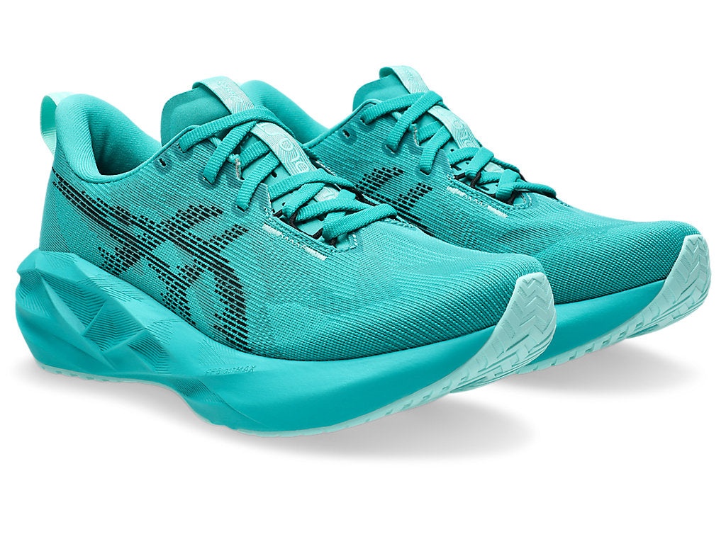 (WMNS) ASICS Novablast 5 'Wave Teal Black' 1012B765-401 - 3