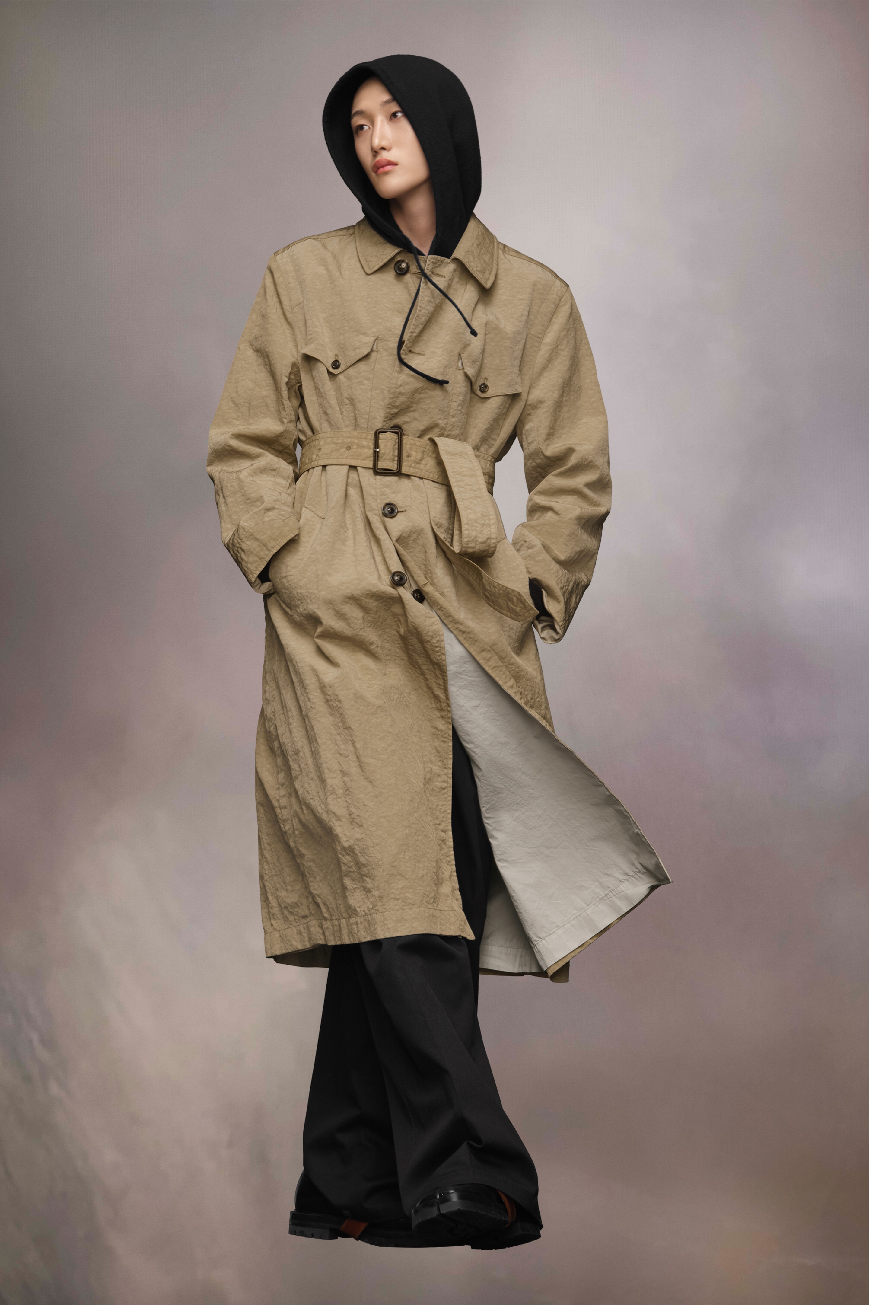 Canvas Trench Coat - 3