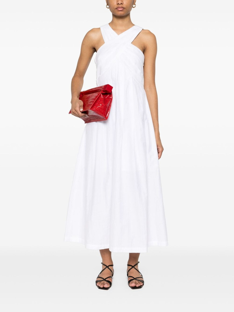 Sandro crossover-detail maxi dress outlook