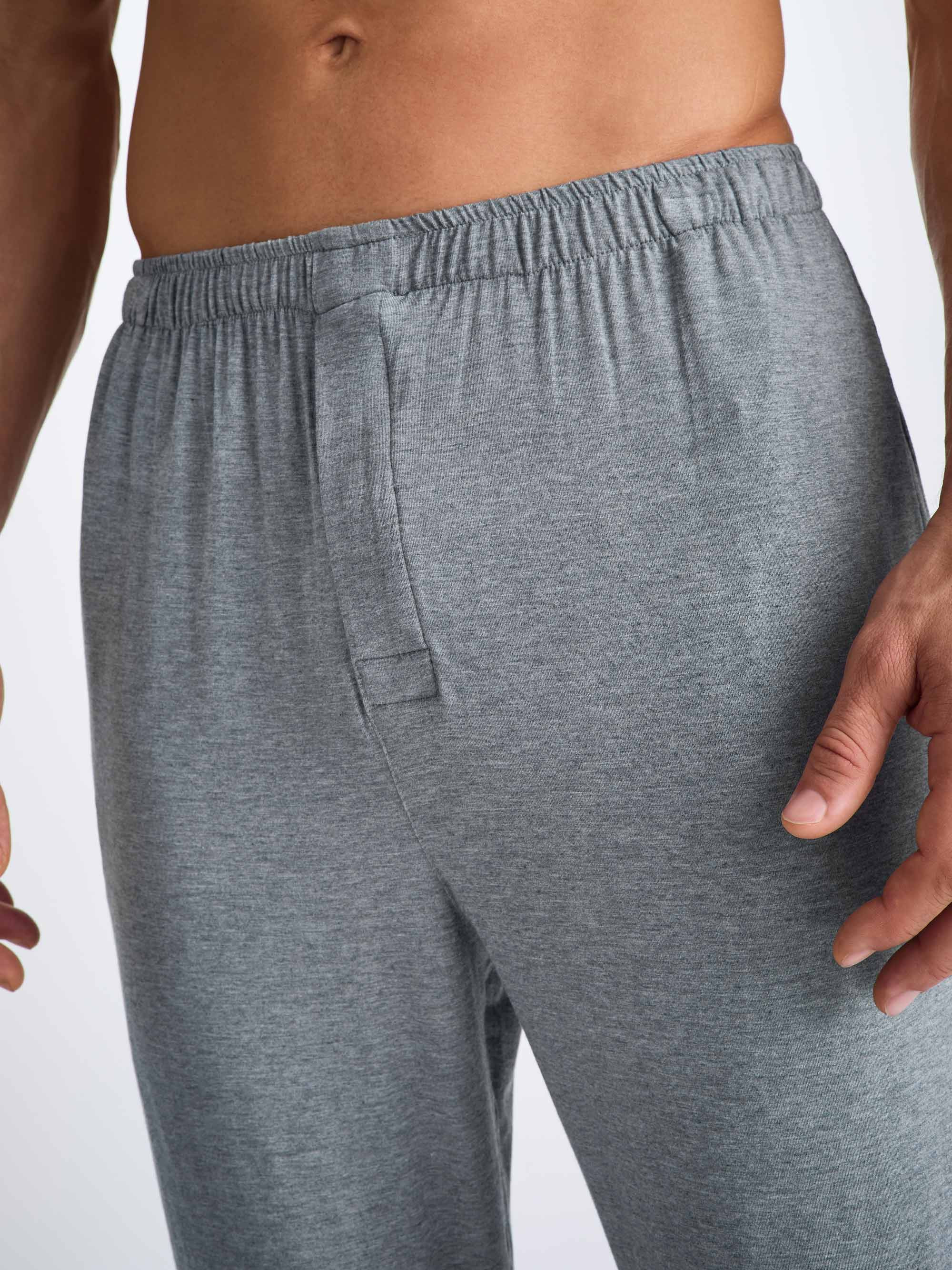 Men's Pajamas Marlowe Micro Modal Stretch Charcoal - 7