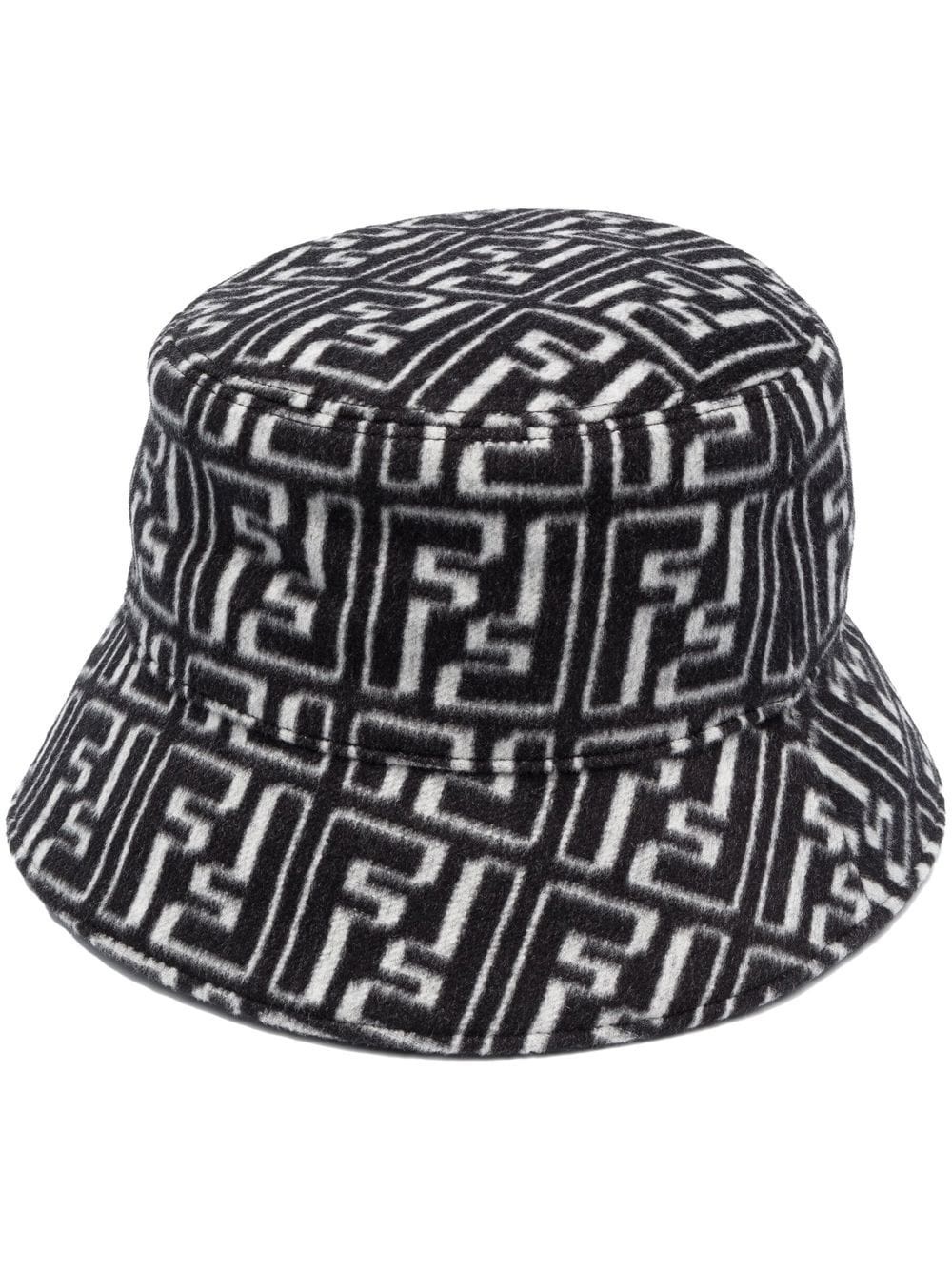 FF-jacquard bucket hat - 1