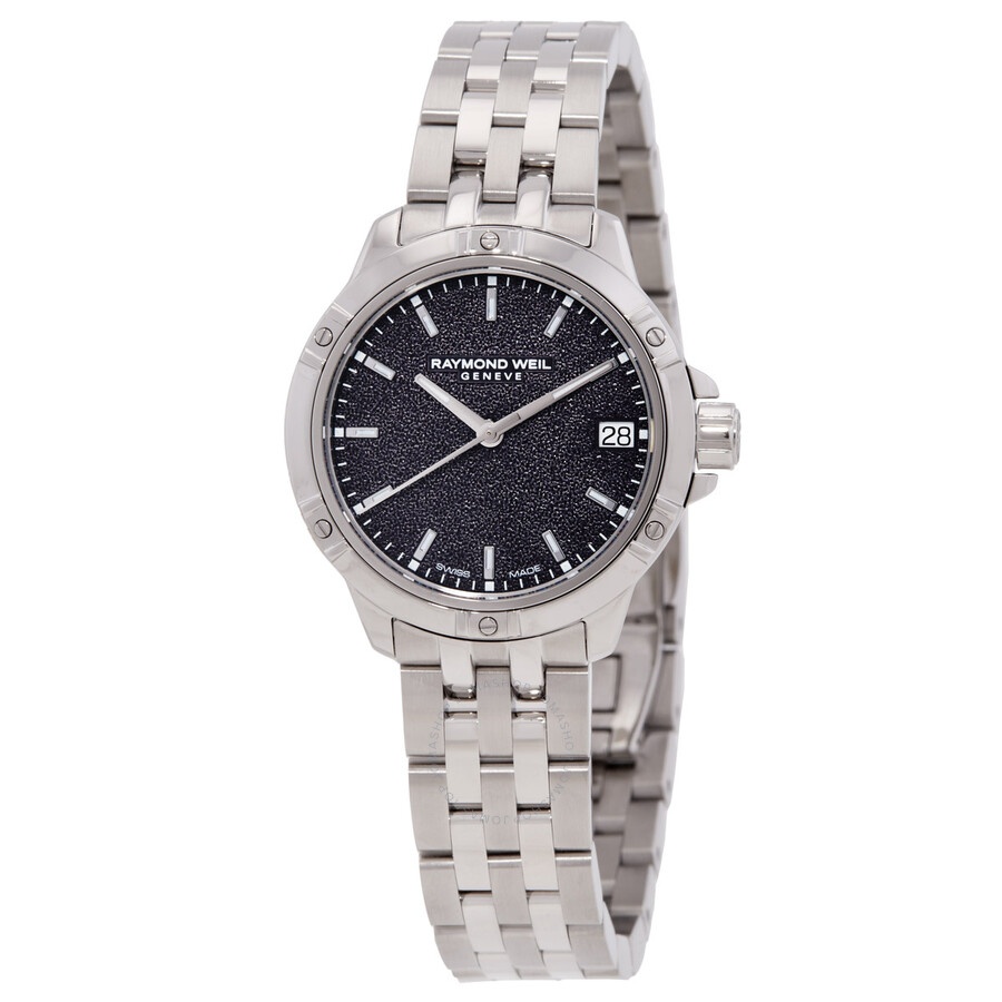 Raymond Weil - Raymond Weil Tango Quartz Purple Frosted Dial Ladies Watch 5960-ST-50161 - 1