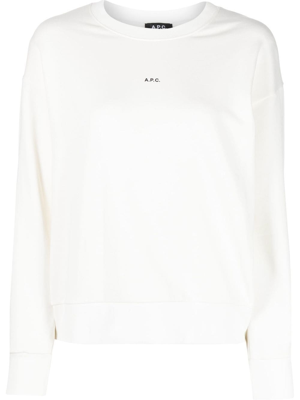 logo-print long-sleeved T-shirt - 1