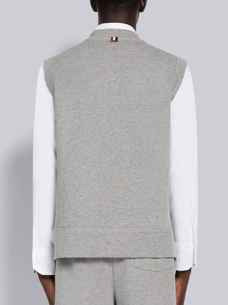 Cotton Interlock V-Neck Vest 3