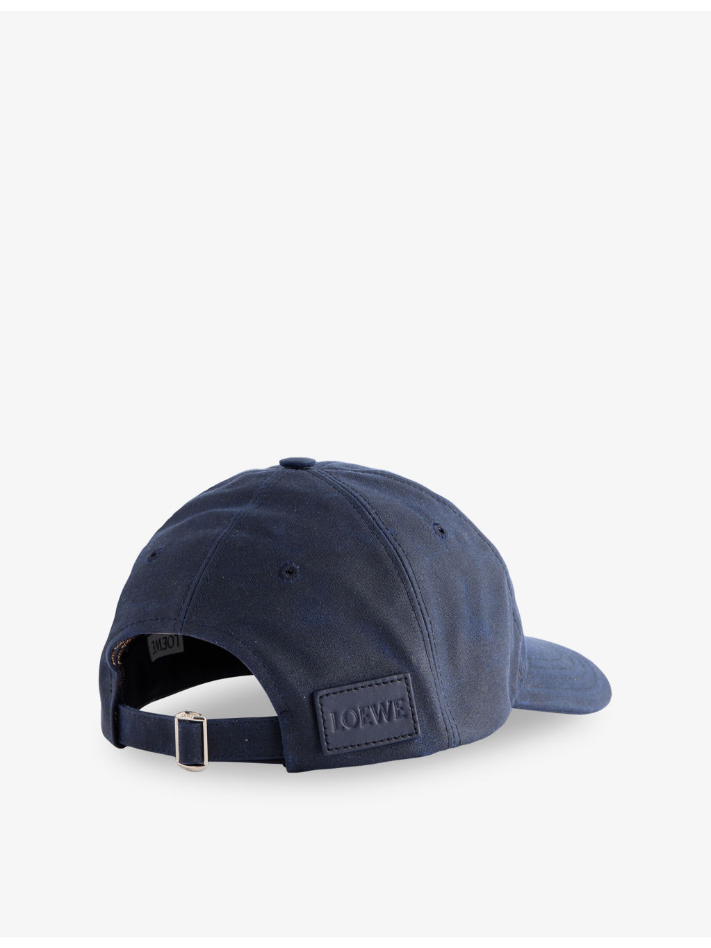 Brand-Patch Cotton Baseball Cap - 3
