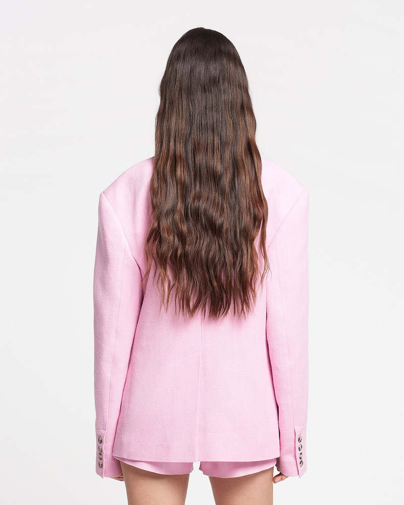 Nanushka Silk Viscose Tweed Blazer outlook