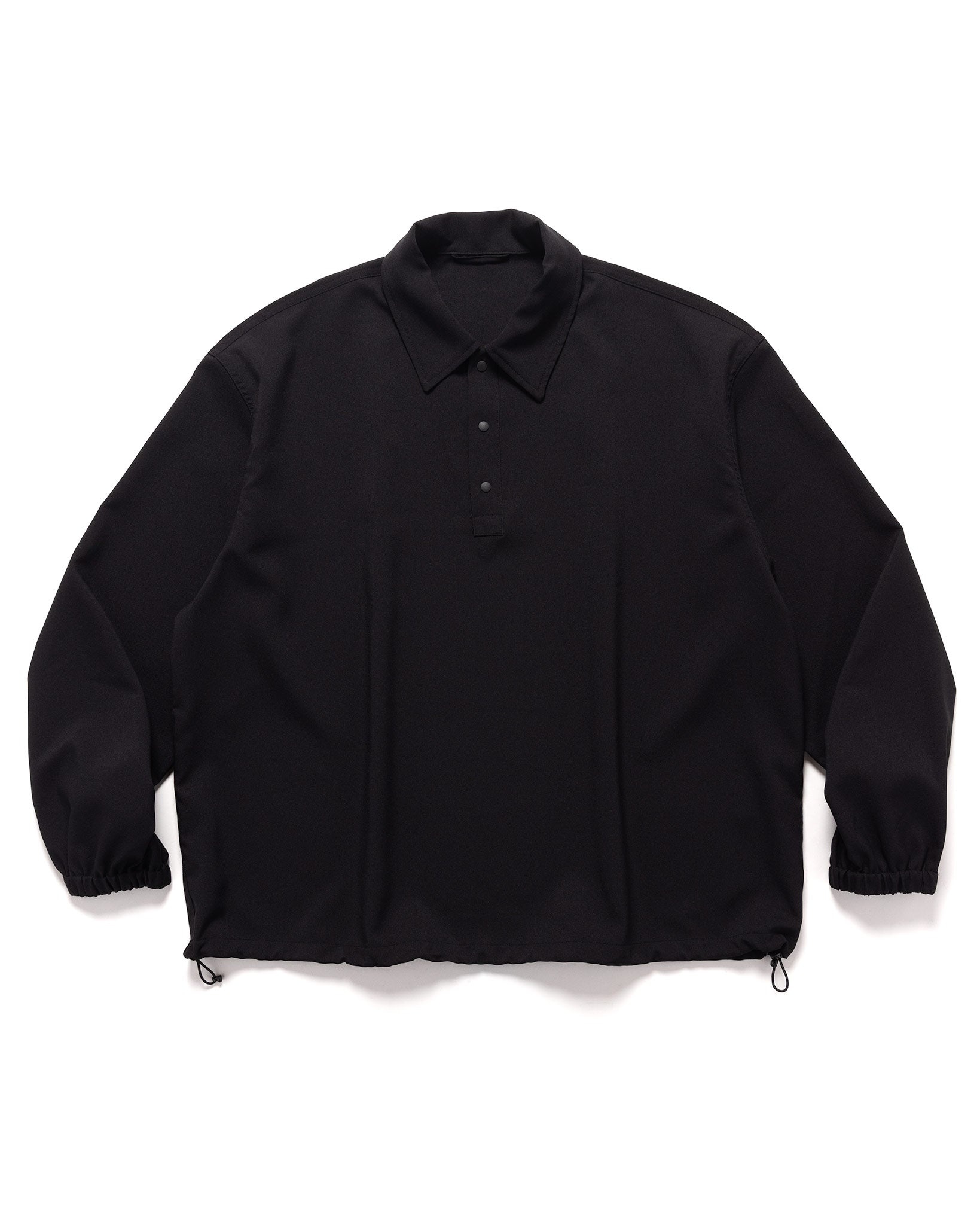 SOPHNET. 4WAY STRETCH BAGGY POLO黒 M SOPHNET.＞4WAY STRETCH OVERSIZED POLO | MAKES ONLINE STORE