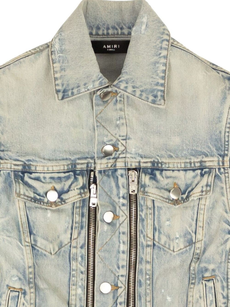 AMIRI MX2 trucker jacket outlook