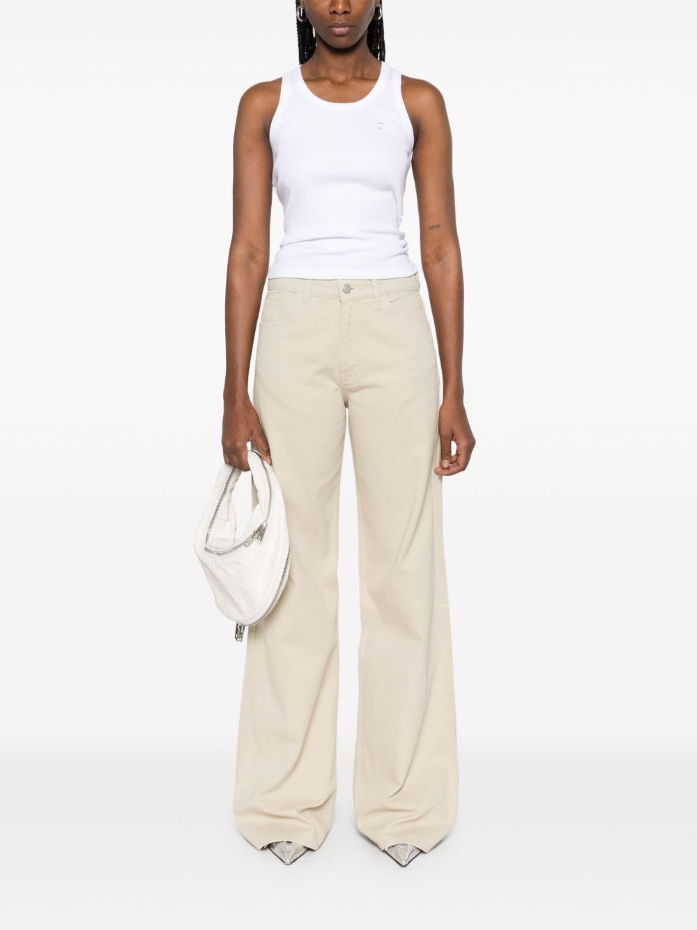 wide-leg jeans - 2