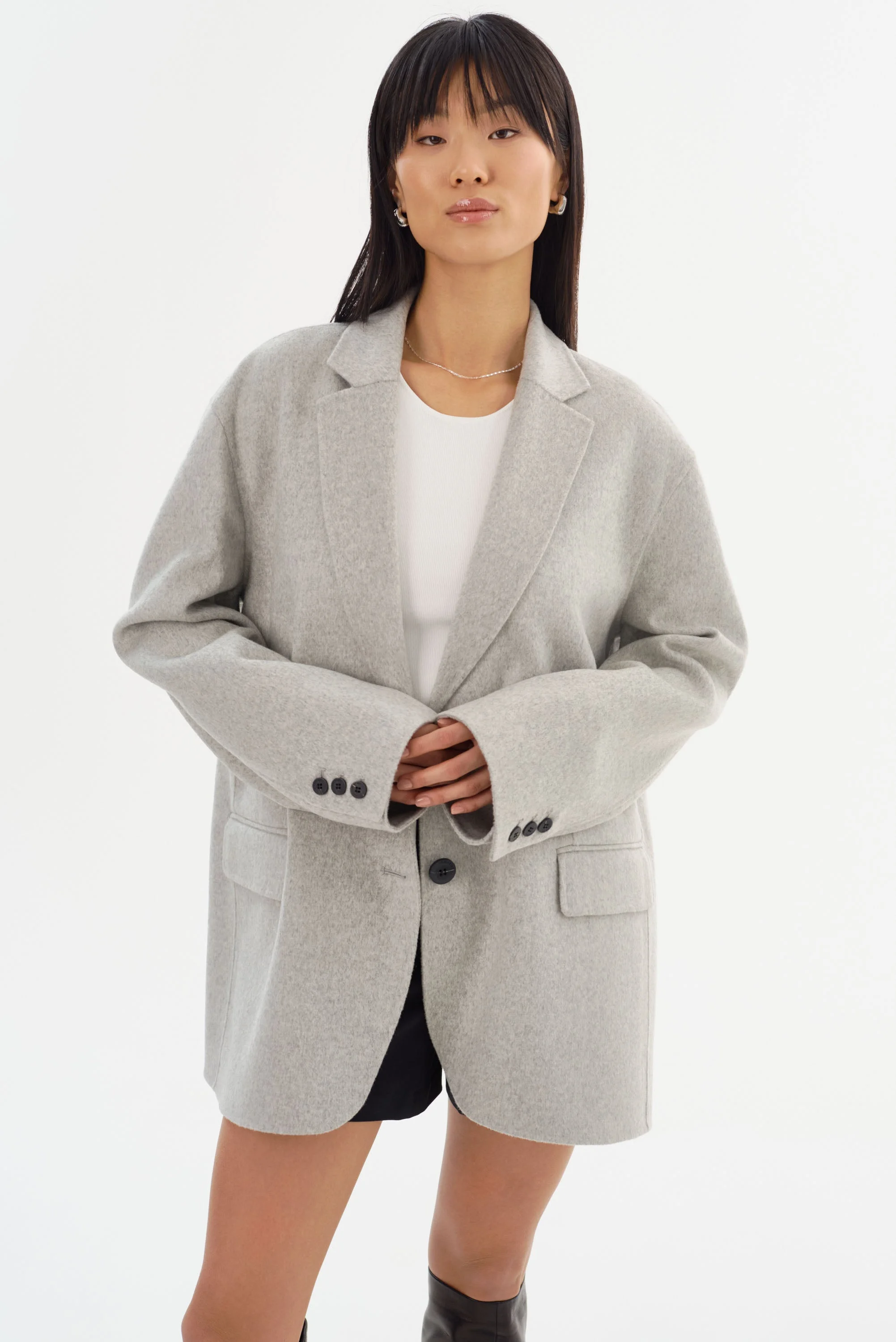 ENNIS | Oversized Wool Blazer - 1