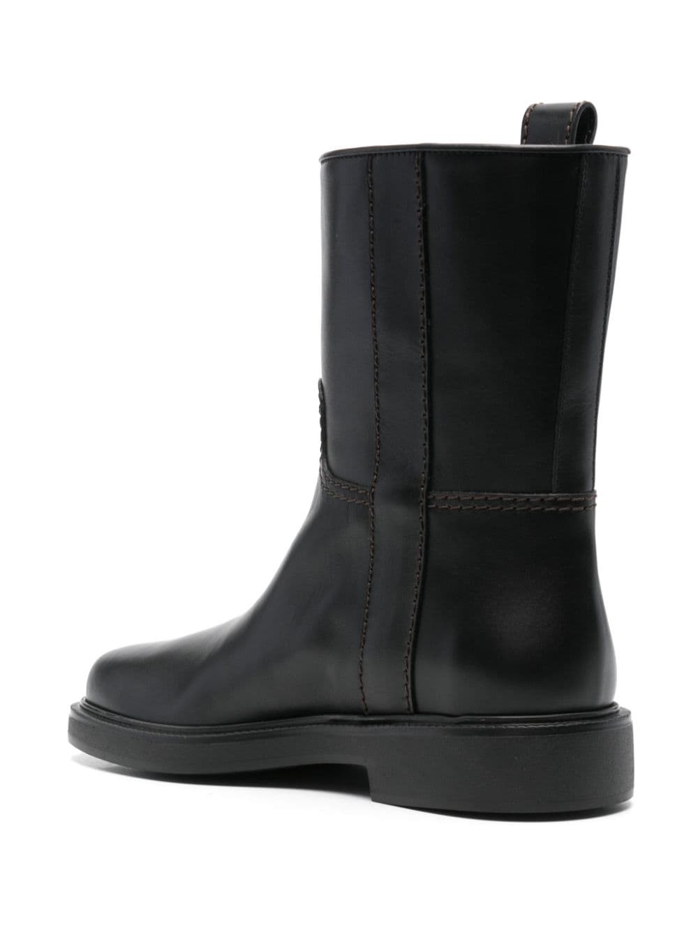 leather ankle boots - 3